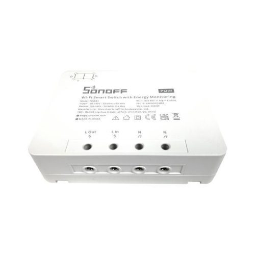 Sonoff POW (R3) Wi-Fi-s távvezérelhető okosrelé fogyasztásmérővel (SON-REL-POW-R3 / POWR3)