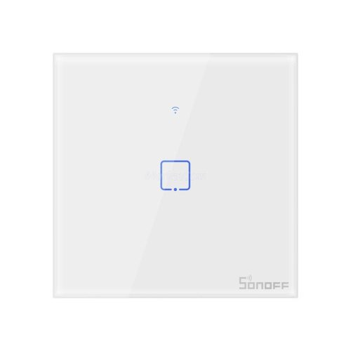 Sonoff TX T0 EU 1C Wi-Fi érintős kapcsoló fehér (SON-KAP-TXT01)