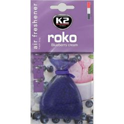   K2AUTO áfonya illatú légfrissítő csomag, 20g, roko Blueberry cream