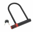 U profilú kerékpárzár 180 x 320mm - U-LOCK - 2xkulcs