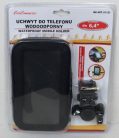 Vízálló kerékpáros telefontartó - 6,4"-ig, 160 mm