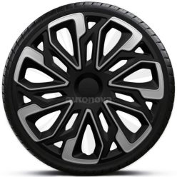   13"-os Estoril Silver Black dísztárcsa garnitúra (4darab)