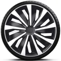   13"-os Grip Silver-Black dísztárcsa garnitúra (4darab)