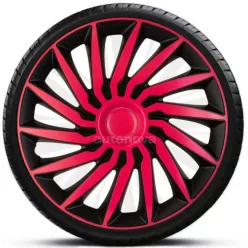   13"-os Kendo Pink Black dísztárcsa garnitúra (4darab)