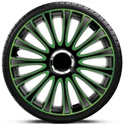   13"-os Lemans Pro Green-Black dísztárcsa garnitúra (4darab)