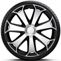  13"-os Mega Silver-Black dísztárcsa garnitúra (4darab)