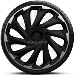  13"-os Misano Silver Black dísztárcsa garnitúra (4darab)