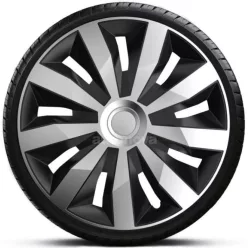   13"-os Penta Silver-Black dísztárcsa garnitúra (4darab)