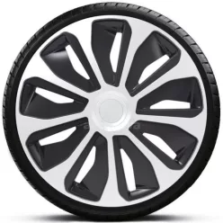   13"-os Platin Silver-Black dísztárcsa garnitúra (4darab)