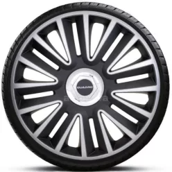   13"-os Quadro Pro Silver Black dísztárcsa garnitúra (4darab)