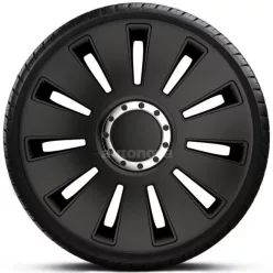   13"-os Silverstone Pro Black dísztárcsa garnitúra (4darab)