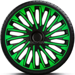   13"-os Soho Green Black dísztárcsa garnitúra (4darab)