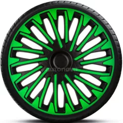   13"-os Soho Green Black dísztárcsa garnitúra (4darab)