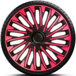13"-os Soho Pink Black dísztárcsa garnitúra (4darab)