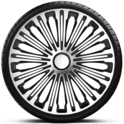   13"-os Volante Silver-Black dísztárcsa garnitúra (4darab)