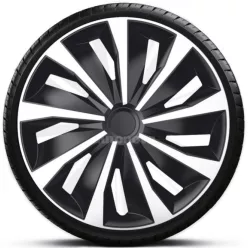   14"-os Grip Silver-Black dísztárcsa garnitúra (4darab)