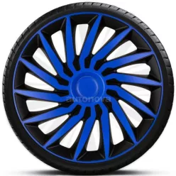   14"-os Kendo Blue Black dísztárcsa garnitúra (4darab)