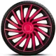 14"-os Kendo Pink Black dísztárcsa garnitúra (4darab)