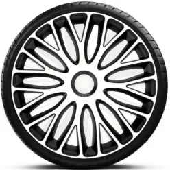   14"-os Mugello White-Black dísztárcsa garnitúra (4darab)