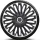 14"-os Quantum Pro Silver-Black dísztárcsa garnitúra (4darab)