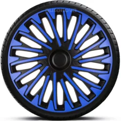 14"-os Soho Blue Black dísztárcsa garnitúra (4darab)