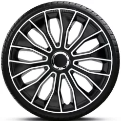   14"-os Voltec Pro White-Black dísztárcsa garnitúra (4darab)