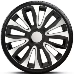   15"-os Avalon Silver-Black dísztárcsa garnitúra (4darab)