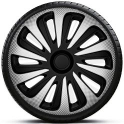   15"-os Caliber Carbon Silver-Black dísztárcsa garnitúra (4darab)