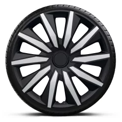   15"-os Decente Silver Black dísztárcsa garnitúra (4darab)