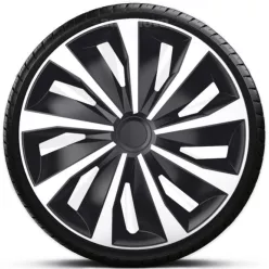   15"-os Grip Silver-Black dísztárcsa garnitúra (4darab)