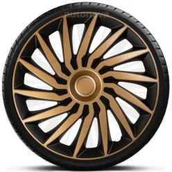   15"-os Kendo Gold Black dísztárcsa garnitúra (4darab)