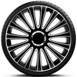   15"-os Lemans Pro Silver-Black dísztárcsa garnitúra (4darab)