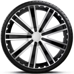   15"-os Toro Silver-Black dísztárcsa garnitúra (4darab)