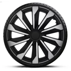  15"-os Typhoon Silver Black dísztárcsa garnitúra (4darab)