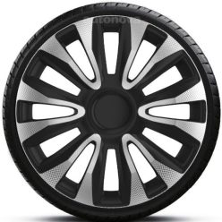  16"-os Avalon Carbon Silver-Black dísztárcsa garnitúra (4darab)