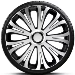   16"-os Avera Silver-Black dísztárcsa garnitúra (4darab)