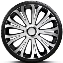   16"-os Avera Silver-Black dísztárcsa garnitúra (4darab)