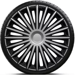   16"-os Dakota Silver Black dísztárcsa garnitúra (4darab)