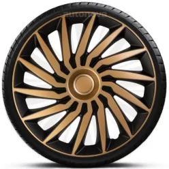   16"-os Kendo Gold Black dísztárcsa garnitúra (4darab)