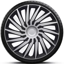   16"-os Kendo Silver-Black dísztárcsa garnitúra (4darab)
