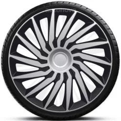   16"-os Kendo Silver-Black dísztárcsa garnitúra (4darab)