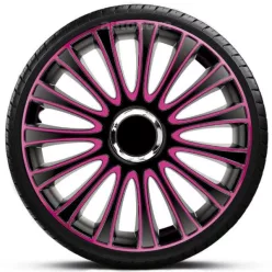   16"-os Lemans Pro Pink-Black dísztárcsa garnitúra (4darab)