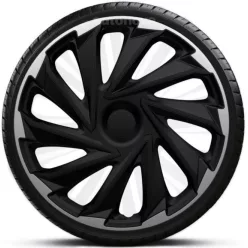   16"-os Misano Silver Black dísztárcsa garnitúra (4darab)