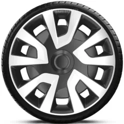   16"-os Revo Van Silver-Black dísztárcsa garnitúra (4darab) Teherautókra való