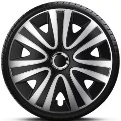   16"-os Rialto Pro Silver-Black dísztárcsa garnitúra (4darab)