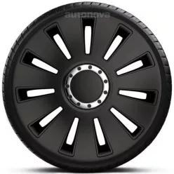   16"-os Silverstone Pro Black dísztárcsa garnitúra (4darab)