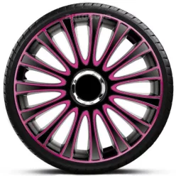   17"-os Lemans Pro Pink-Black dísztárcsa garnitúra (4darab)