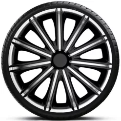  18"-os Dísztárcsa 18 Nero Silver Black dísztárcsa garnitúra (4darab)