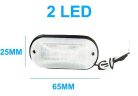 AE-LA570W 24V, 0.02A, 0.56W szélességjelző/helyzetjelző fehér "E" jellel