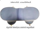 Ülésvédő Szett UL-20724/Light Blue kékesszürke szín,  2+1 ,rögzítése bármilyen zsinórral megoldható